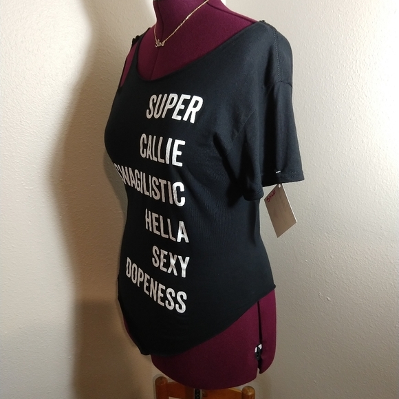 RELISTED~~Super Callie Swagalistic Hella Sexy Graphic Tee - Picture 9 of 16